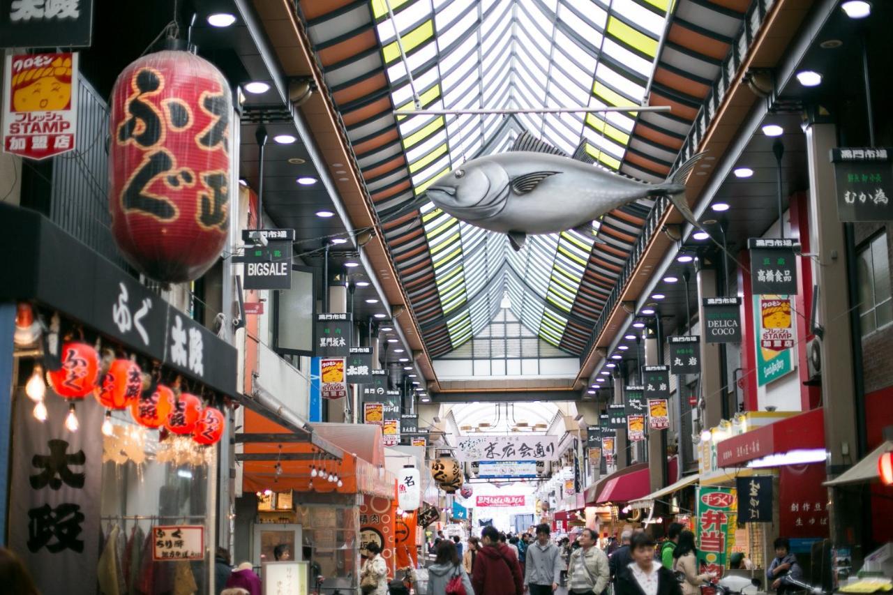 Airbnb Licensed Namba Dotonbori 1Min Max 6Pax Osaka Exterior foto